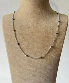 Stainless Steel Dorica Silver Necklace