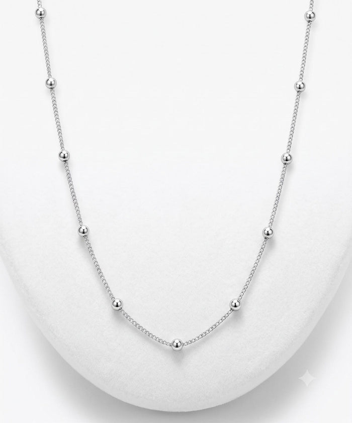 Stainless Steel Dorica Silver Necklace