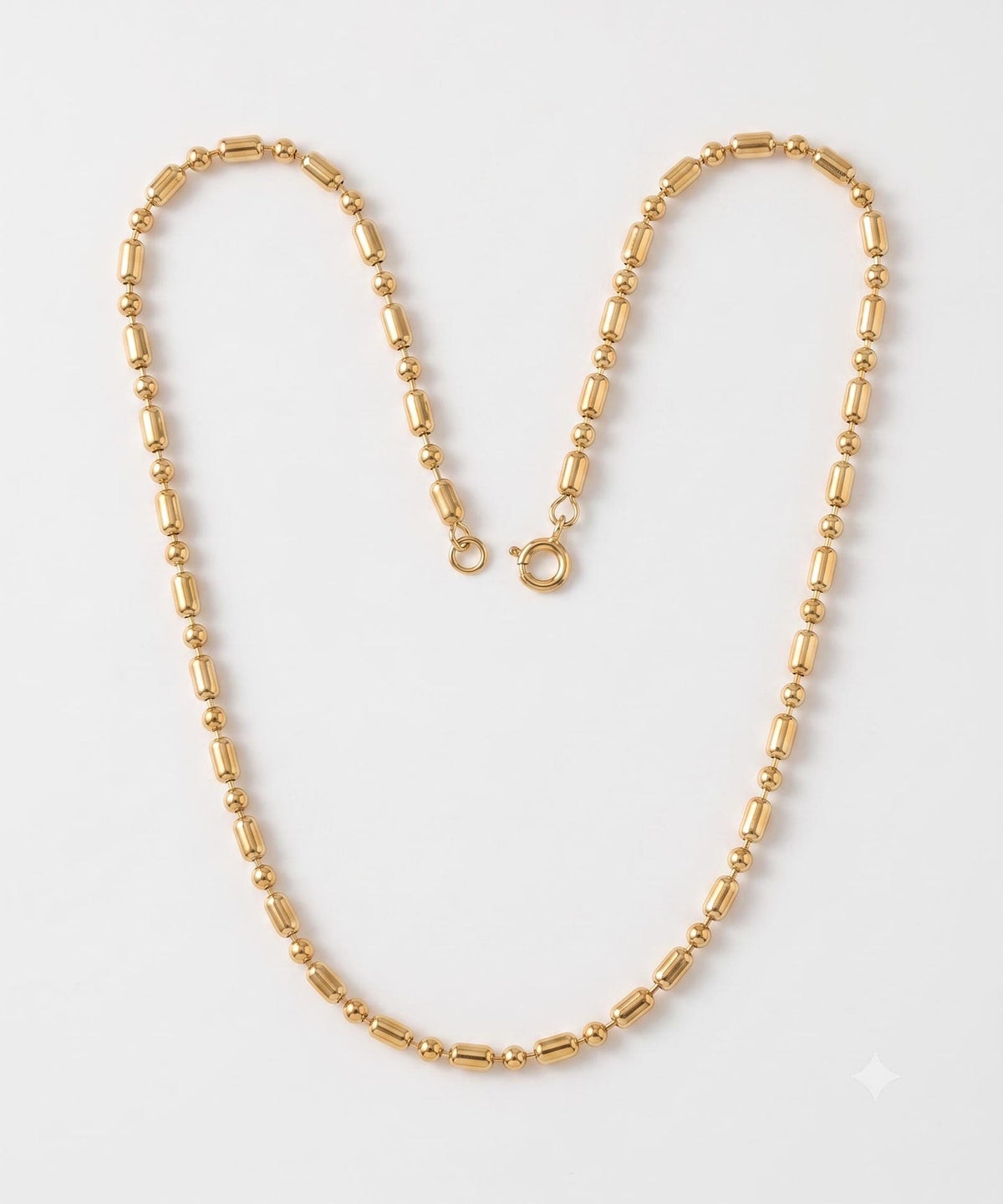 Stainless Steel Mixed Chain 60 cm Necklace