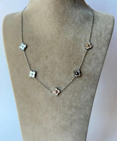 Stainless Steel Simple Clover Necklace