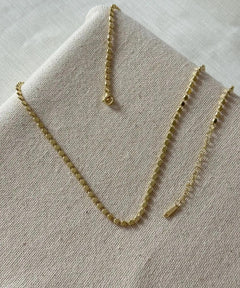 Stainless Steel 3mm 60cm Crushed Honeycomb Chain Necklace